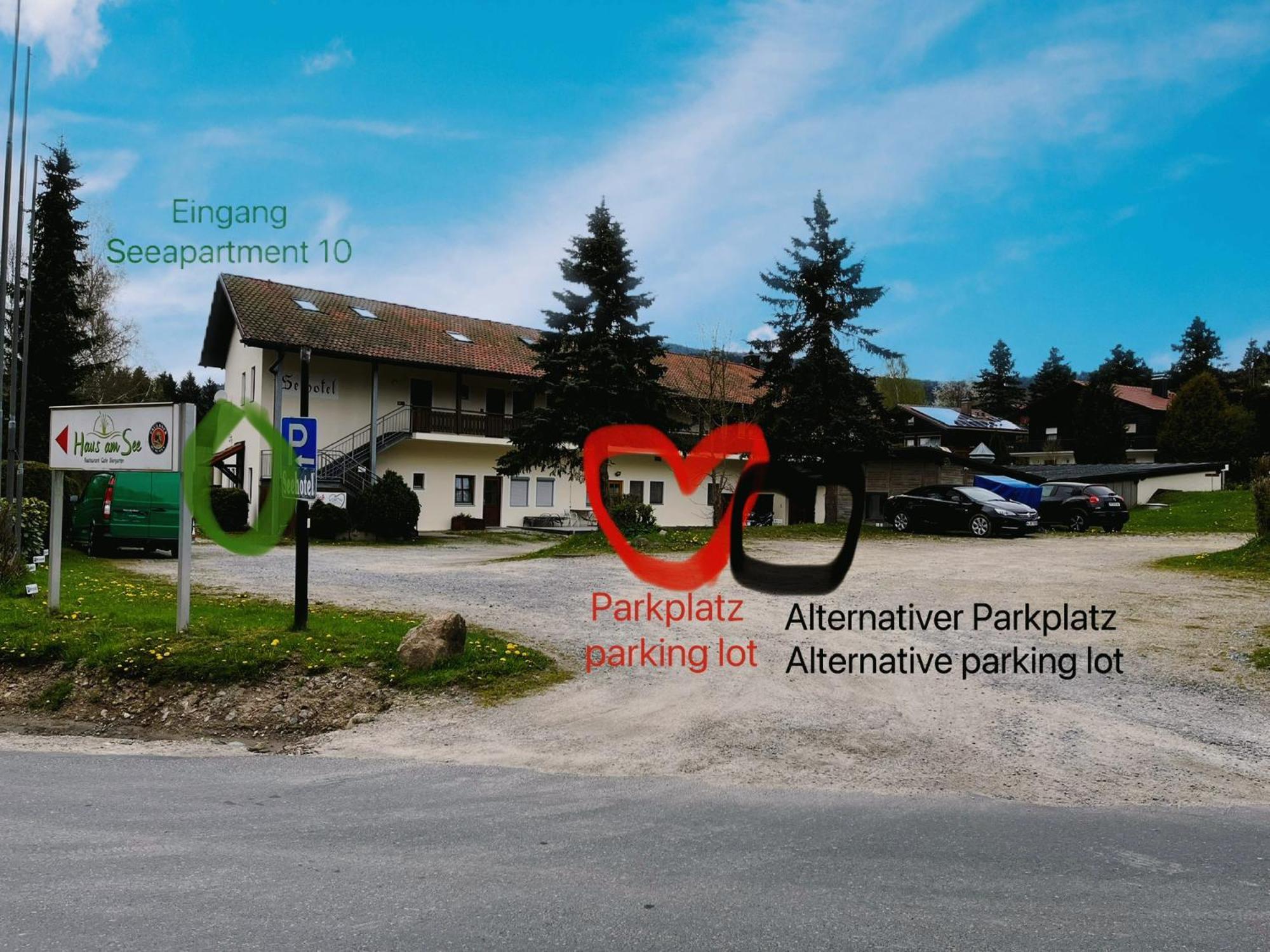 Gemuetliches Seeapartment Am Berg Arrach Kültér fotó