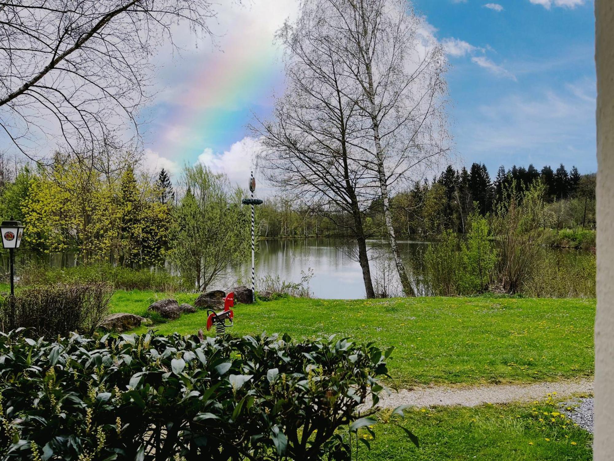 Gemuetliches Seeapartment Am Berg Arrach Kültér fotó